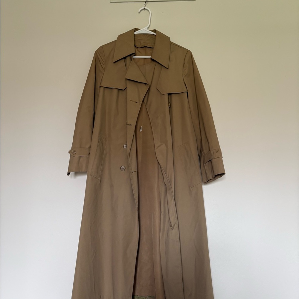 Classic Tan Trench Coat